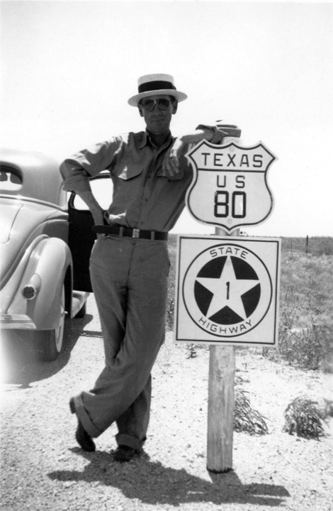 Old US 80 photo in Texas