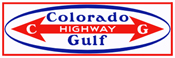 Colorado to Gulf Highway marker