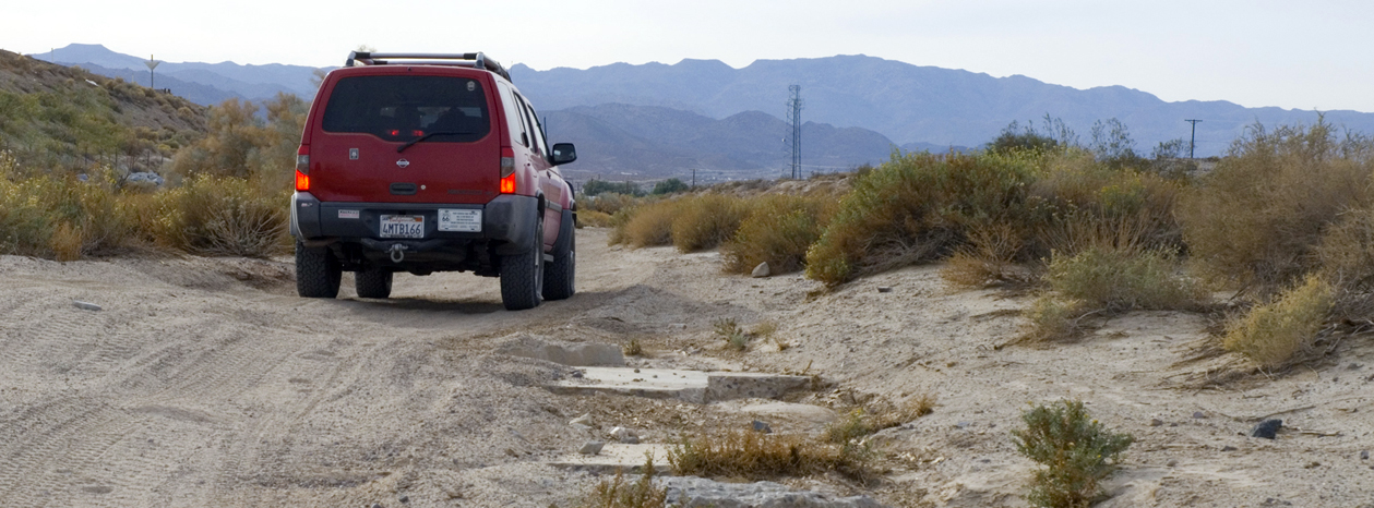 US 80 desert banner