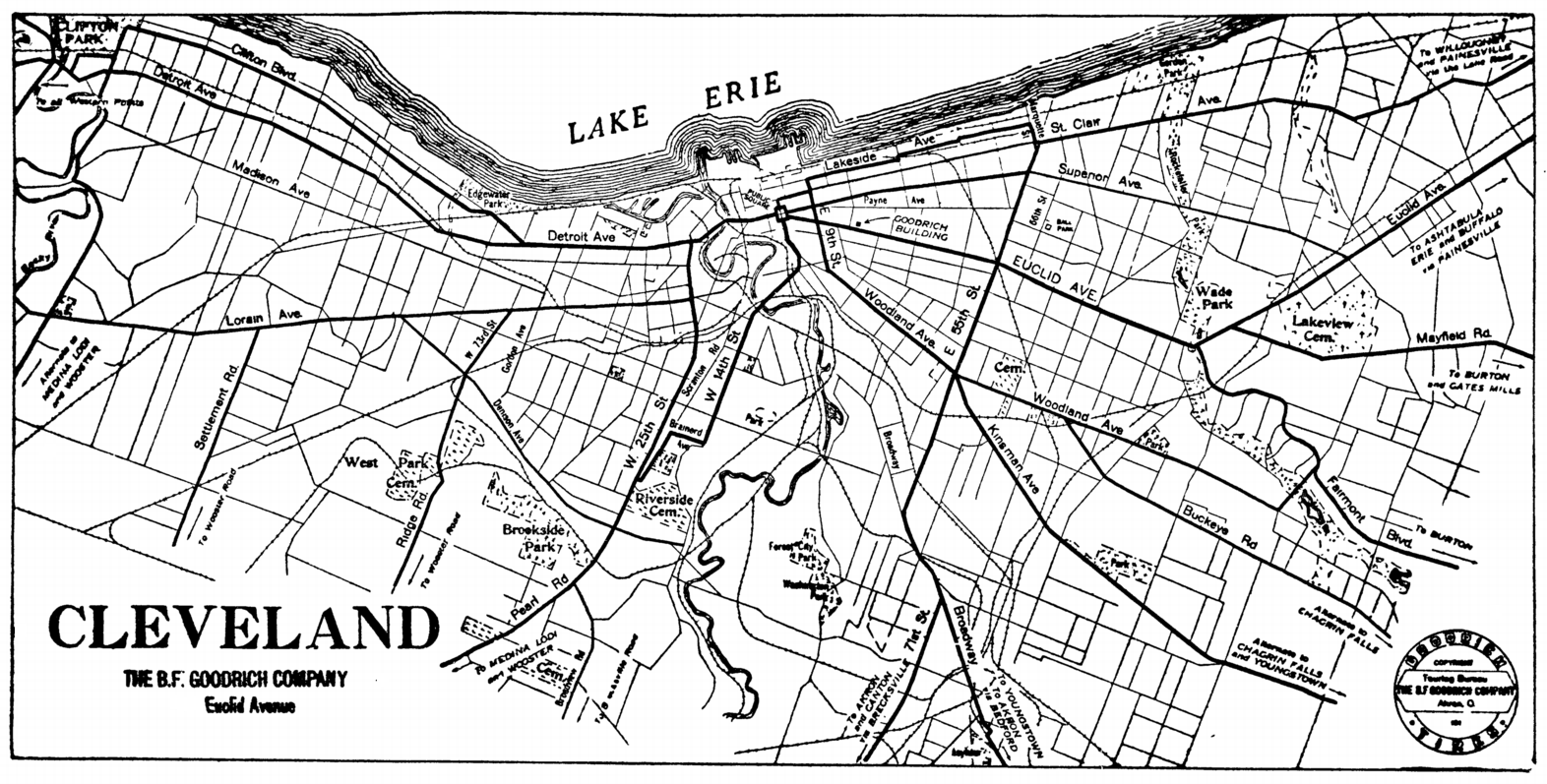 Ohio City Maps at AmericanRoads.us