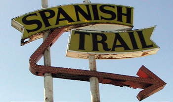 Spanish Trail Motel sign
